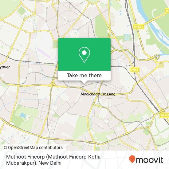 Muthoot Fincorp (Muthoot Fincorp-Kotla Mubarakpur) map