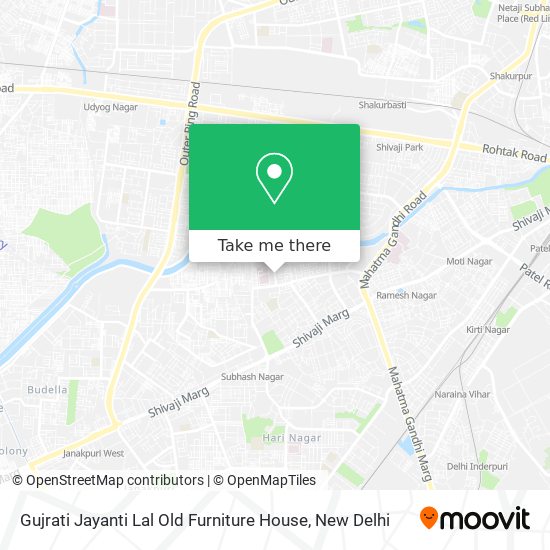 Gujrati Jayanti Lal Old Furniture House map