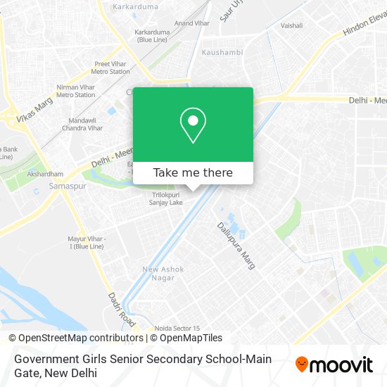 Government Girls Senior Secondary School-Main Gate map