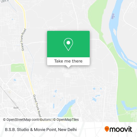 B.S.B. Studio & Movie Point map