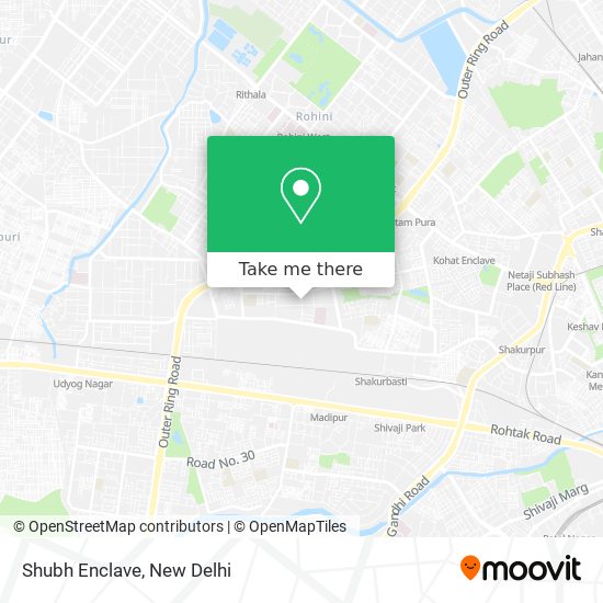 Shubh Enclave map