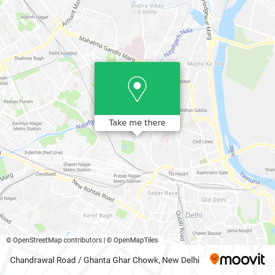 Chandrawal Road / Ghanta Ghar Chowk map