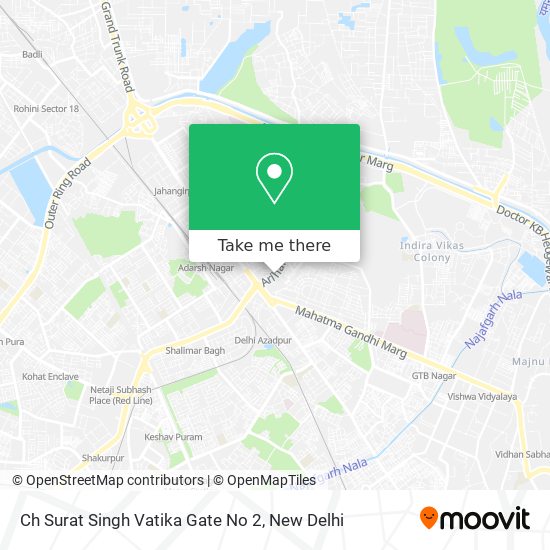 Ch Surat Singh Vatika Gate No 2 map