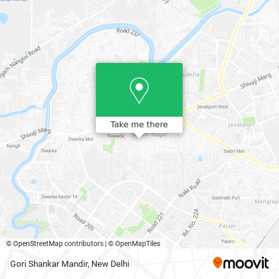Gori Shankar Mandir map