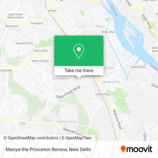 Manya-the Princeton Review map