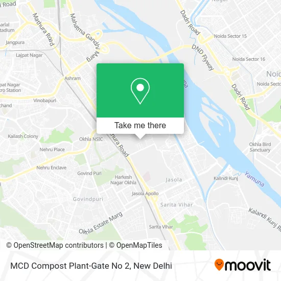 MCD Compost Plant-Gate No 2 map