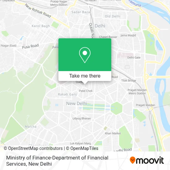 Ministry of Finance-Department of Financial Services map