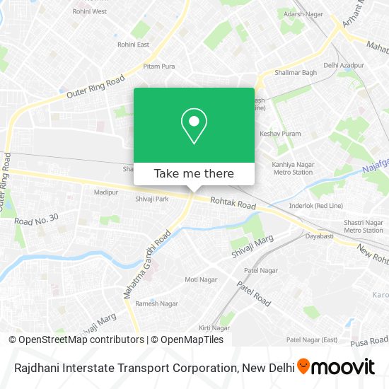 Rajdhani Interstate Transport Corporation map