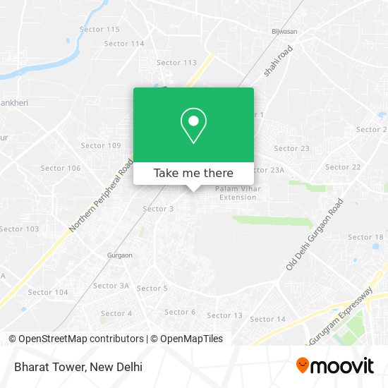 Bharat Tower map