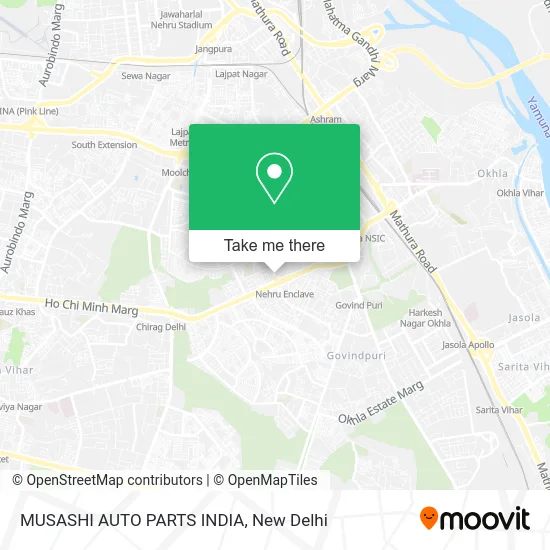MUSASHI AUTO PARTS INDIA map