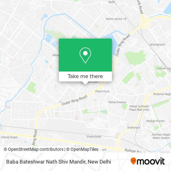 Baba Bateshwar Nath Shiv Mandir map