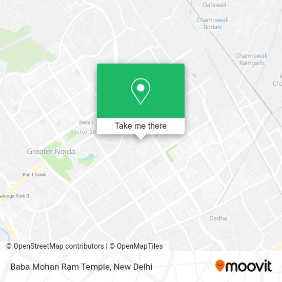 Baba Mohan Ram Mandir map