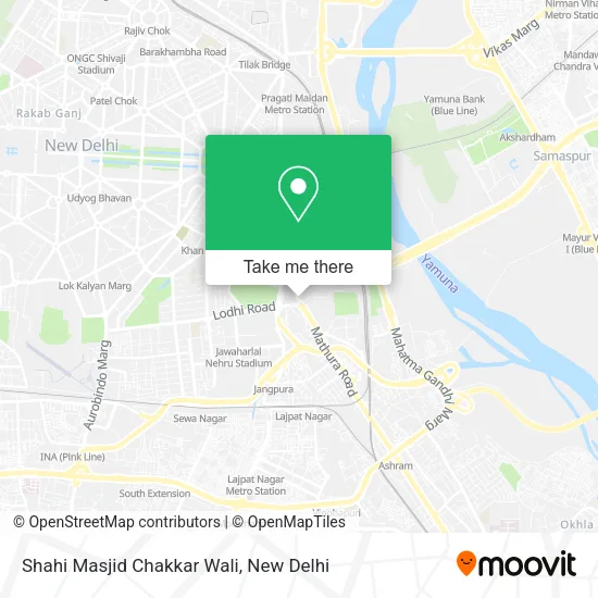 Shahi Masjid Chakkar Wali map