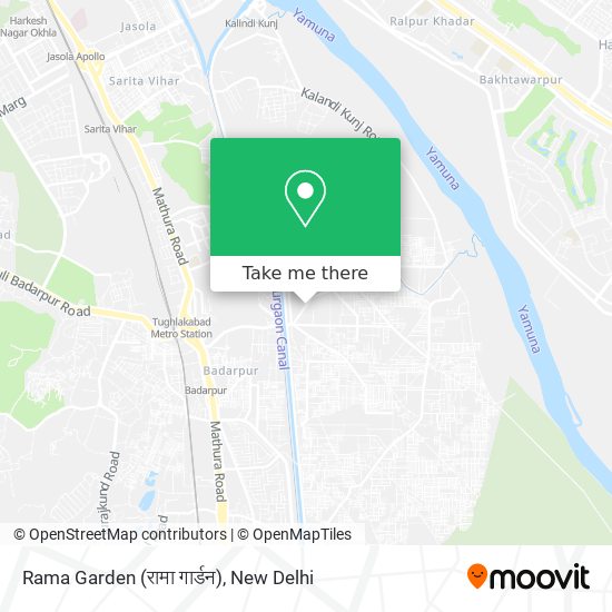 Rama Garden (रामा गार्डन) map