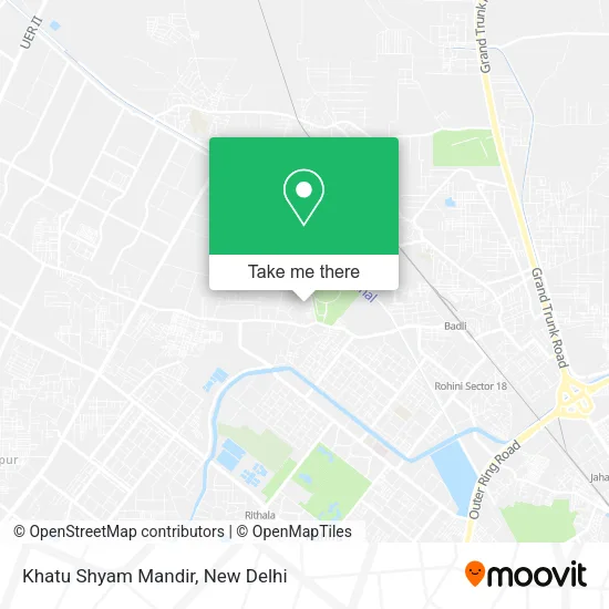 Khatu Shyam Mandir map