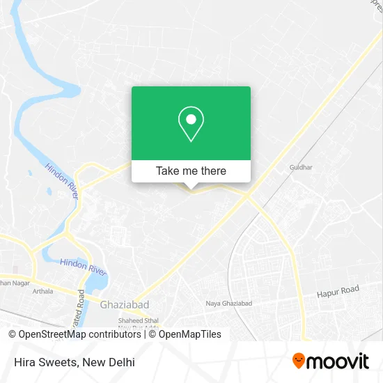 Hira Sweets map