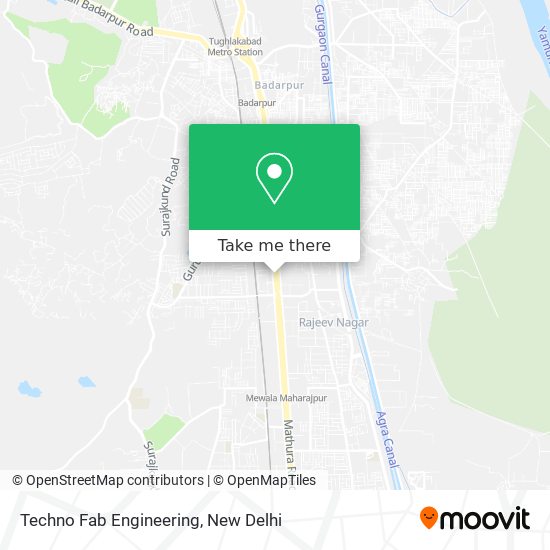 Techno Fab Engineering map