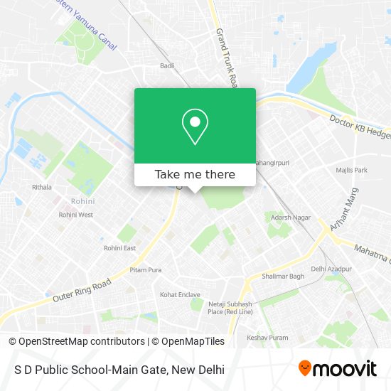 S D Public School-Main Gate map