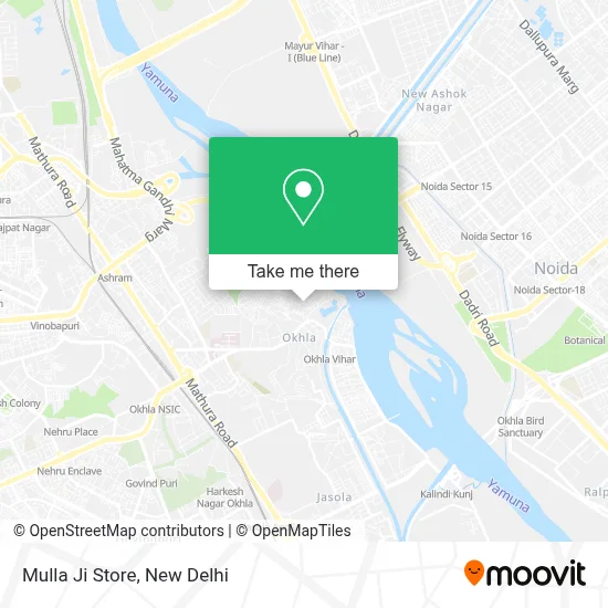 Mulla Ji Store map