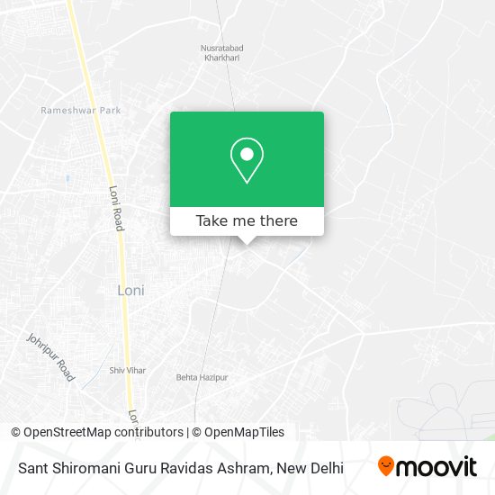 Sant Shiromani Guru Ravidas Ashram map