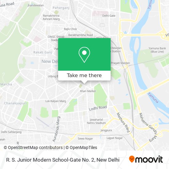 R. S. Junior Modern School-Gate No. 2 map