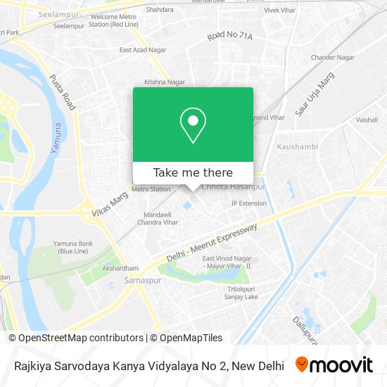 Rajkiya Sarvodaya Kanya Vidyalaya No 2 map