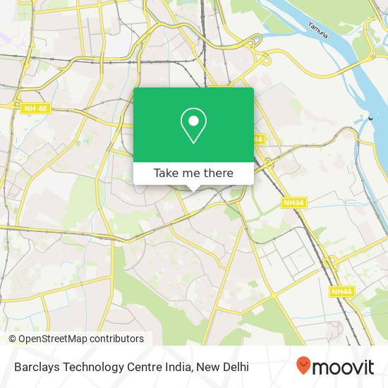 Barclays Technology Centre India map