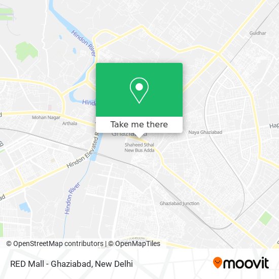 RED Mall - Ghaziabad map