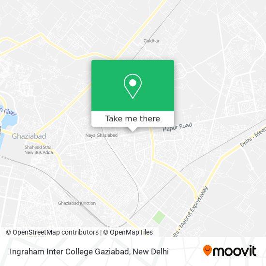 Ingraham Inter College Gaziabad map