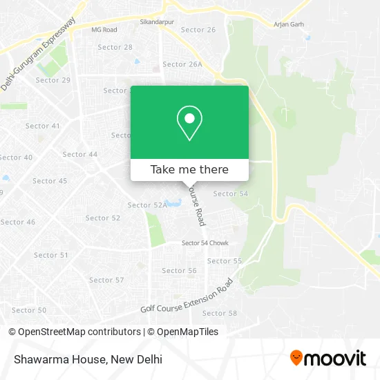 Shawarma House map