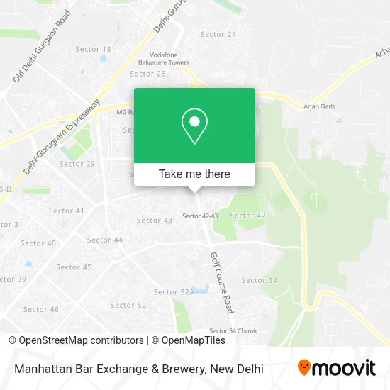 Manhattan Bar Exchange & Brewery map