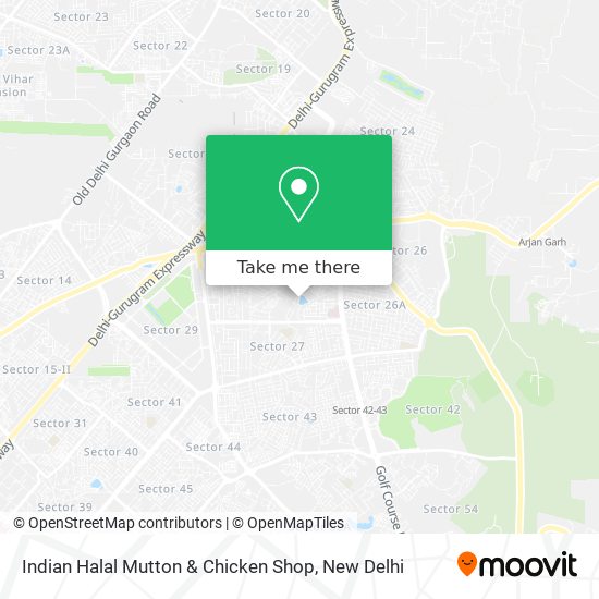 Indian Halal Mutton & Chicken Shop map