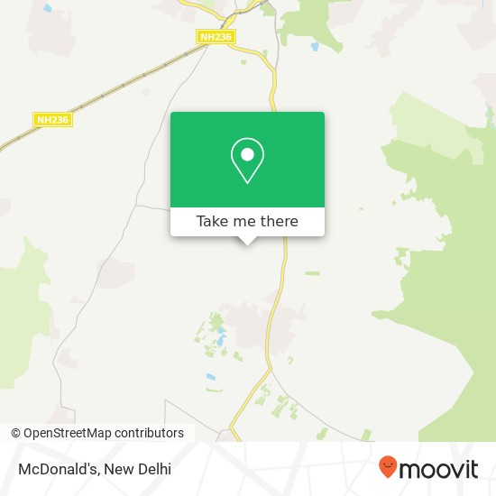 McDonald's, 2nd Avenue Delhi 110074 DL map