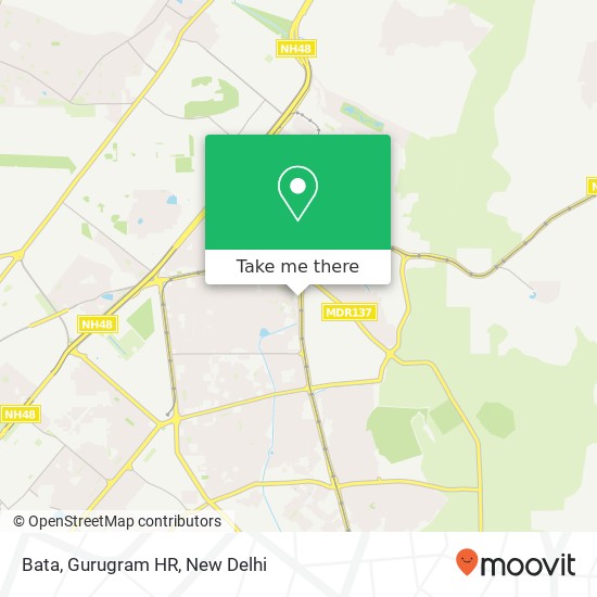 Bata, Gurugram HR map