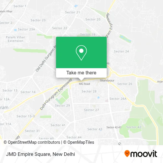 JMD Empire Square map