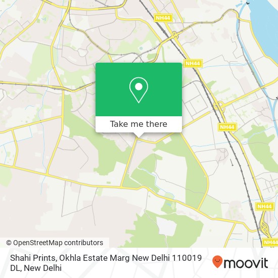 Shahi Prints, Okhla Estate Marg New Delhi 110019 DL map