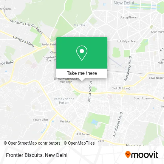 Frontier Biscuits map