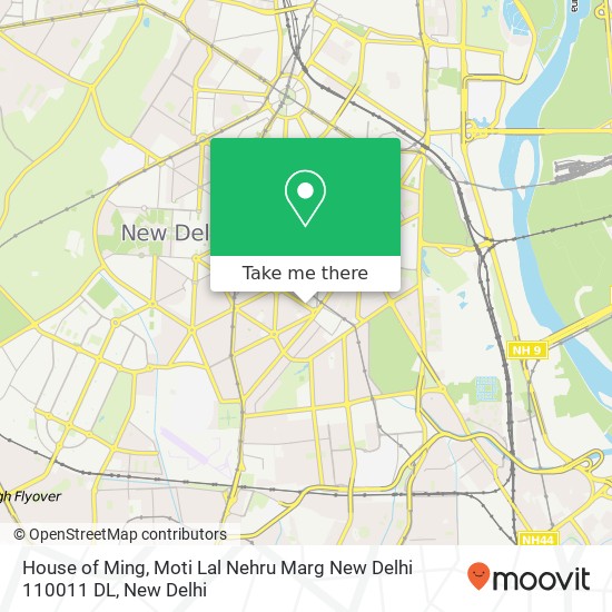 House of Ming, Moti Lal Nehru Marg New Delhi 110011 DL map