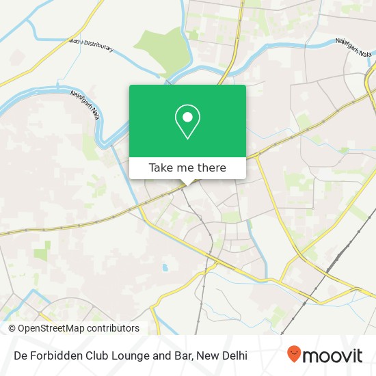 De Forbidden Club Lounge and Bar, Delhi 110058 DL map