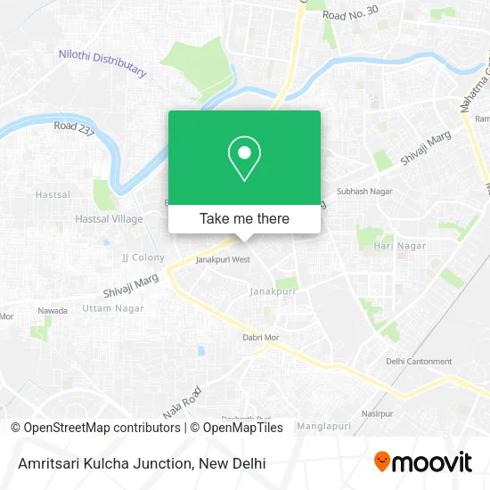 Amritsari Kulcha Junction map