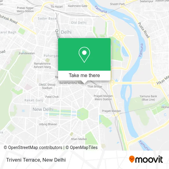 Triveni Terrace map
