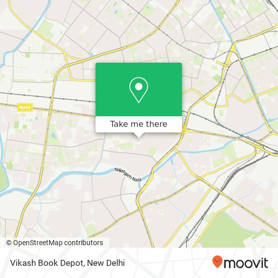 Vikash Book Depot map