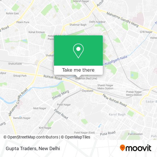 Gupta Traders map