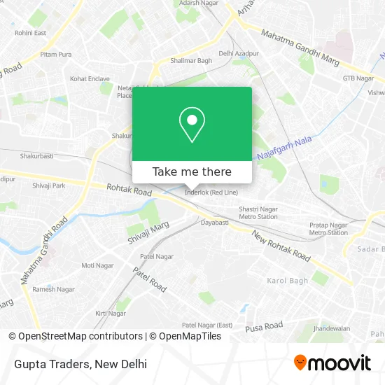 Gupta Traders map
