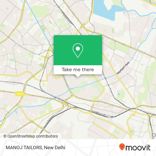 MANOJ TAILORS, New Delhi 110052 DL map