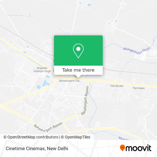 Cinetime Cinemas map