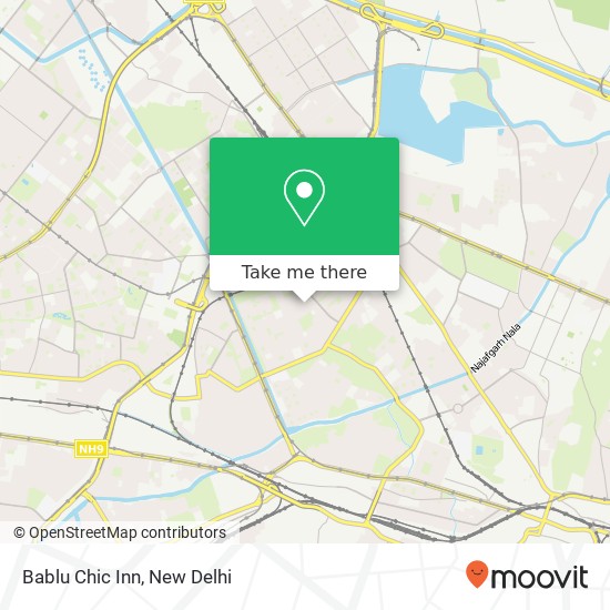 Bablu Chic Inn, Ashok Vihar Phase I Road Delhi 110052 DL map