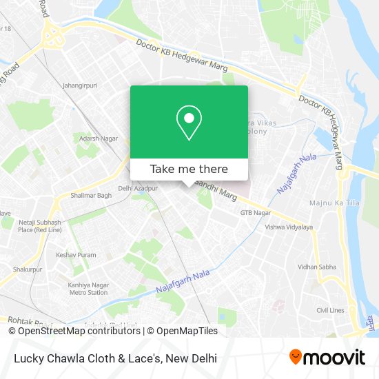 Lucky Chawla Cloth & Lace's map
