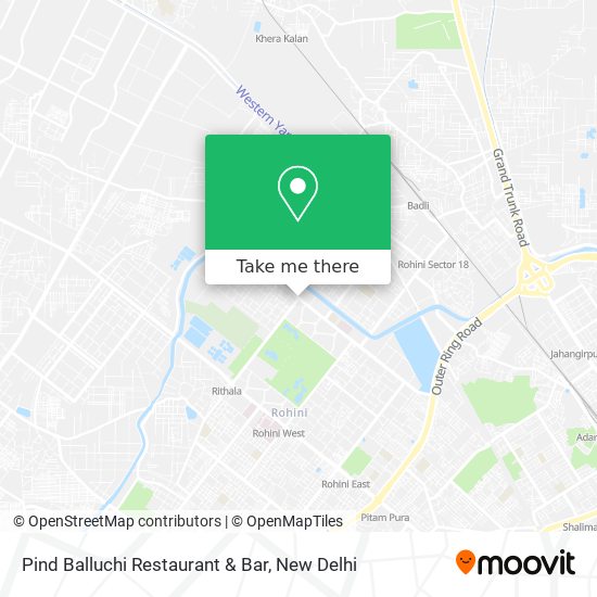Pind Balluchi Restaurant & Bar map