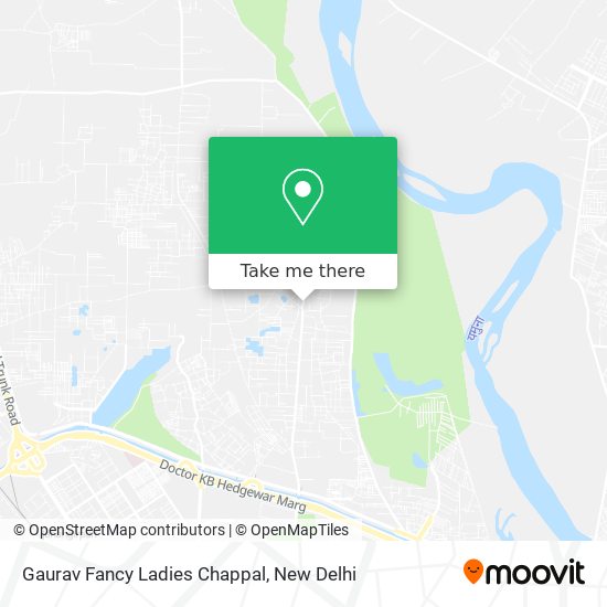 Gaurav Fancy Ladies Chappal map
